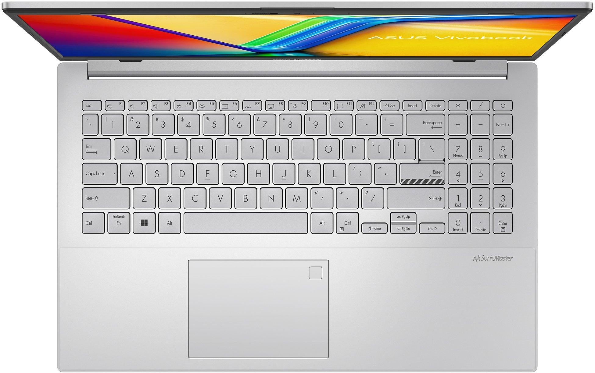 Лаптоп ASUS Vivobook Go 15 E1504FA-BQ2337- 15.6" FHD, Ryzen 3 7320U, 16GB LPDDR5, 512GB SSD, Free OS
