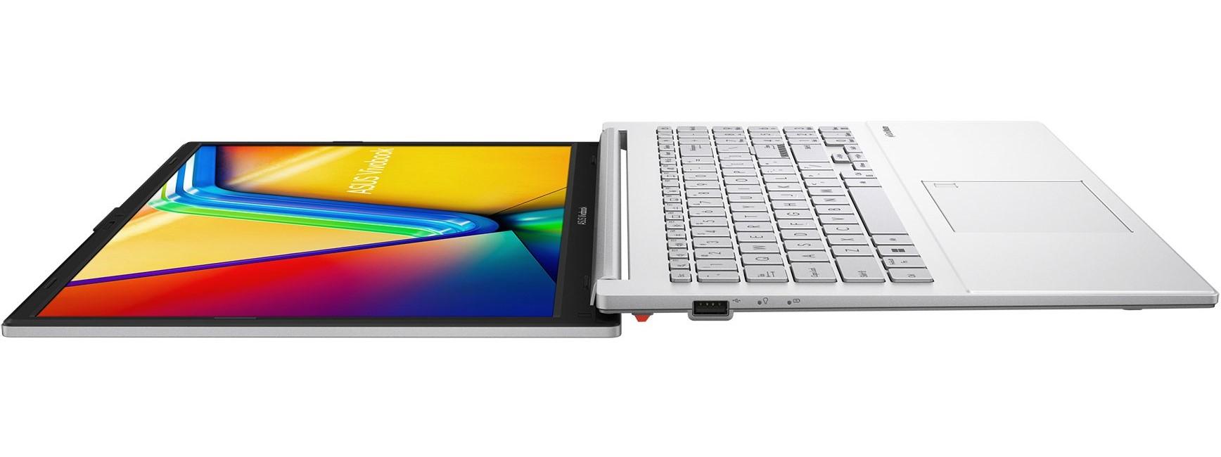 Лаптоп ASUS Vivobook Go 15 E1504FA-BQ2337- 15.6" FHD, Ryzen 3 7320U, 16GB LPDDR5, 512GB SSD, Free OS