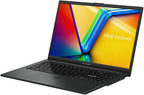 Лаптоп ASUS Vivobook Go 15 E1504FA-BQ2786 - 15.6" IPS FullHD, AMD Ryzen 5 40, 16GB LPDDR5, 512GB SSD - Черен