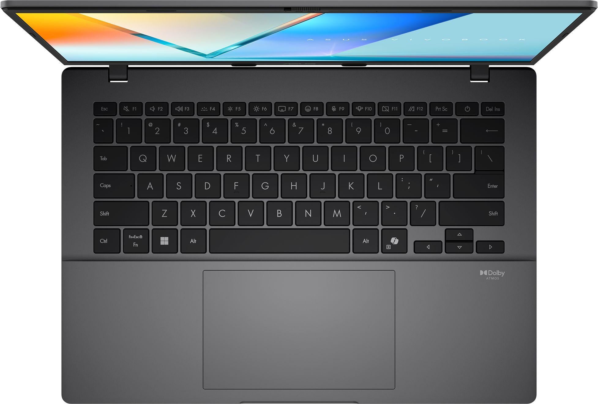 Лаптоп ASUS Vivobook S14 M3407KA-SF030  - 14" OLED FullHD+, AMD Ryzen AI 5 330, 16GB DDR5, 1TB SSD, Free OS
