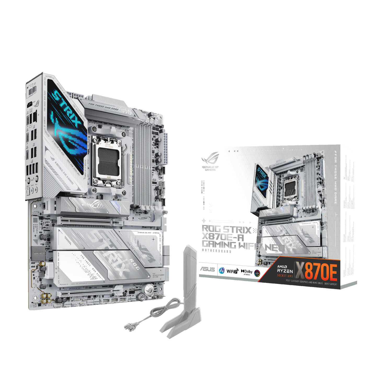 Дънна платка ASUS ROG STRIX X870E-A GAMING WIFI7 NEO AM5 DDR5