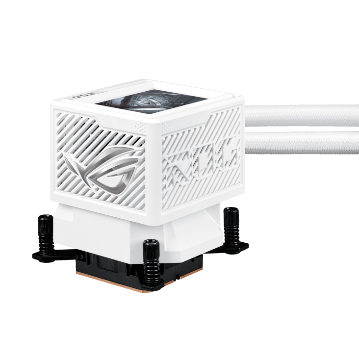 Охладител за процесор ASUS ROG RYUJIN III 360 ARGB EXTREME White Edition 3.5" LCD Display