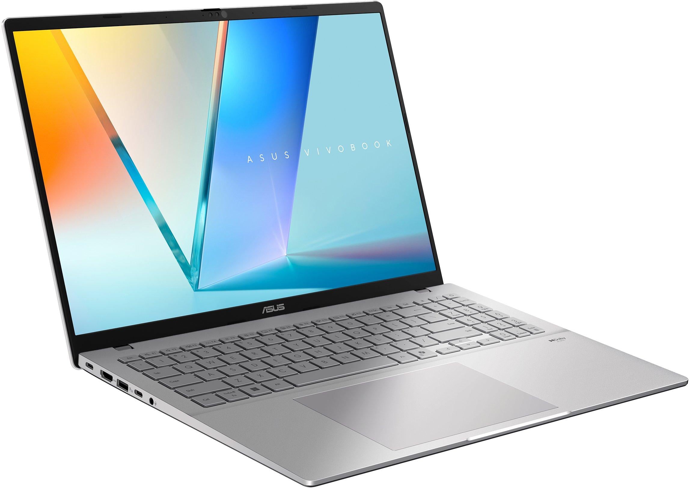 Лаптоп ASUS Vivobook S16 S3607CA-RP037NA - 16" IPS Full HD+, Intel Core Ultra 7 255H, 16GB DDR5, 1TB SSD - Сребрист