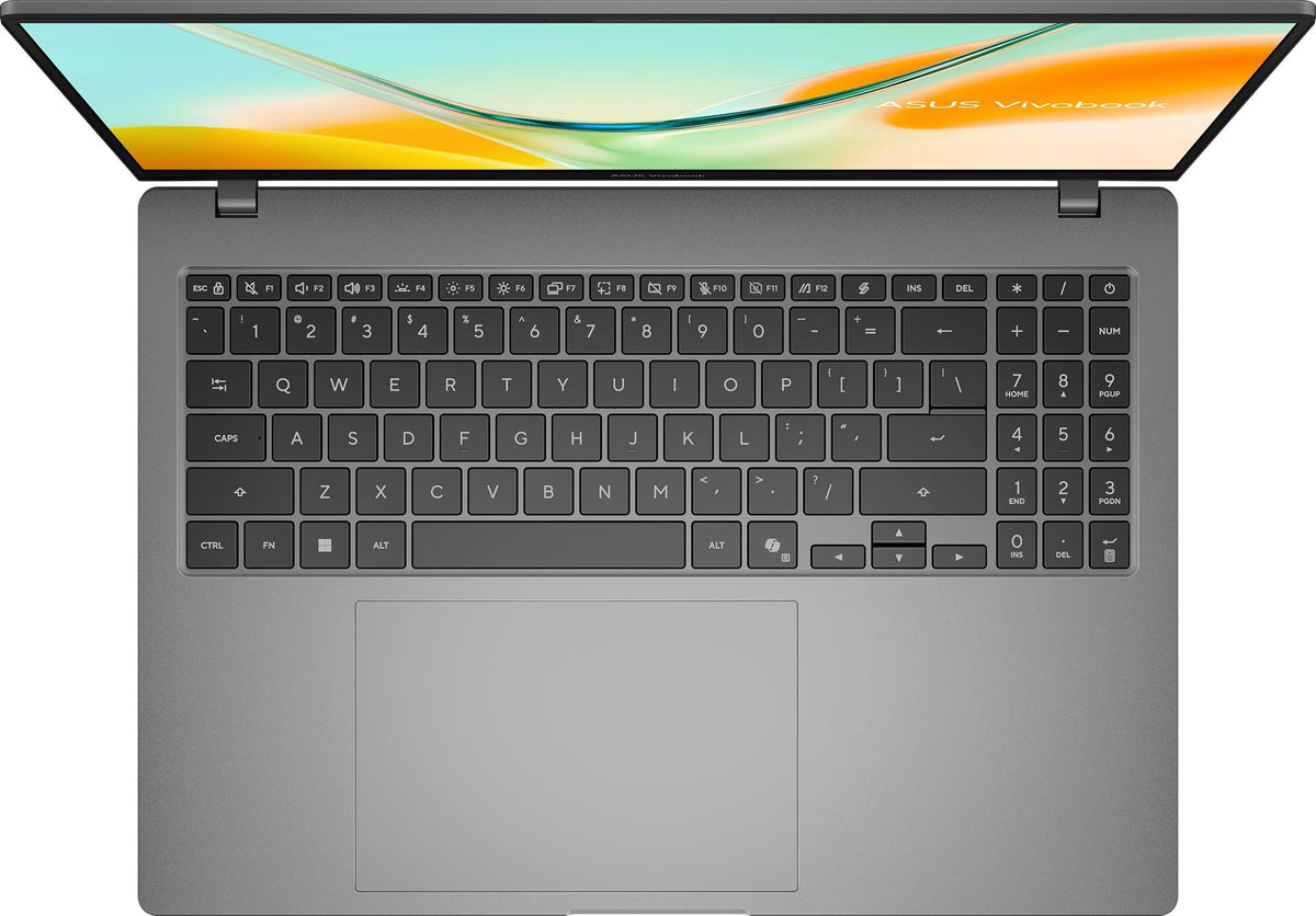 Лаптоп ASUS Vivobook S16 S5608QA-MB234W - 16.0"  IPS Full HD+, Qualcomm Snapdragon X X1-26-101, 16GB LPDDR5X, 256GB SSD - Win11 Home