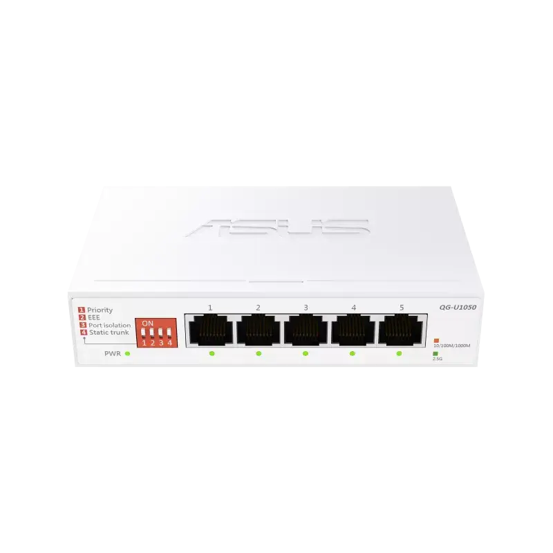 Суич ASUS QG-U1050 5-Port 5 x 2.5Gbps ports