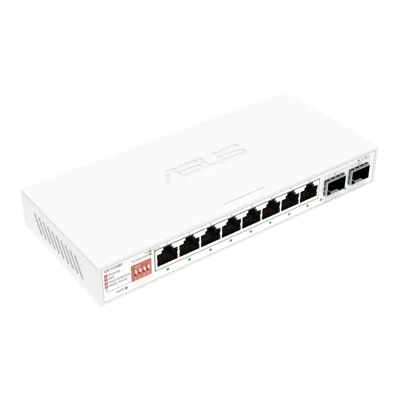 Суич ASUS QG-U1080 8-Port 8 x 2.5Gbps ports