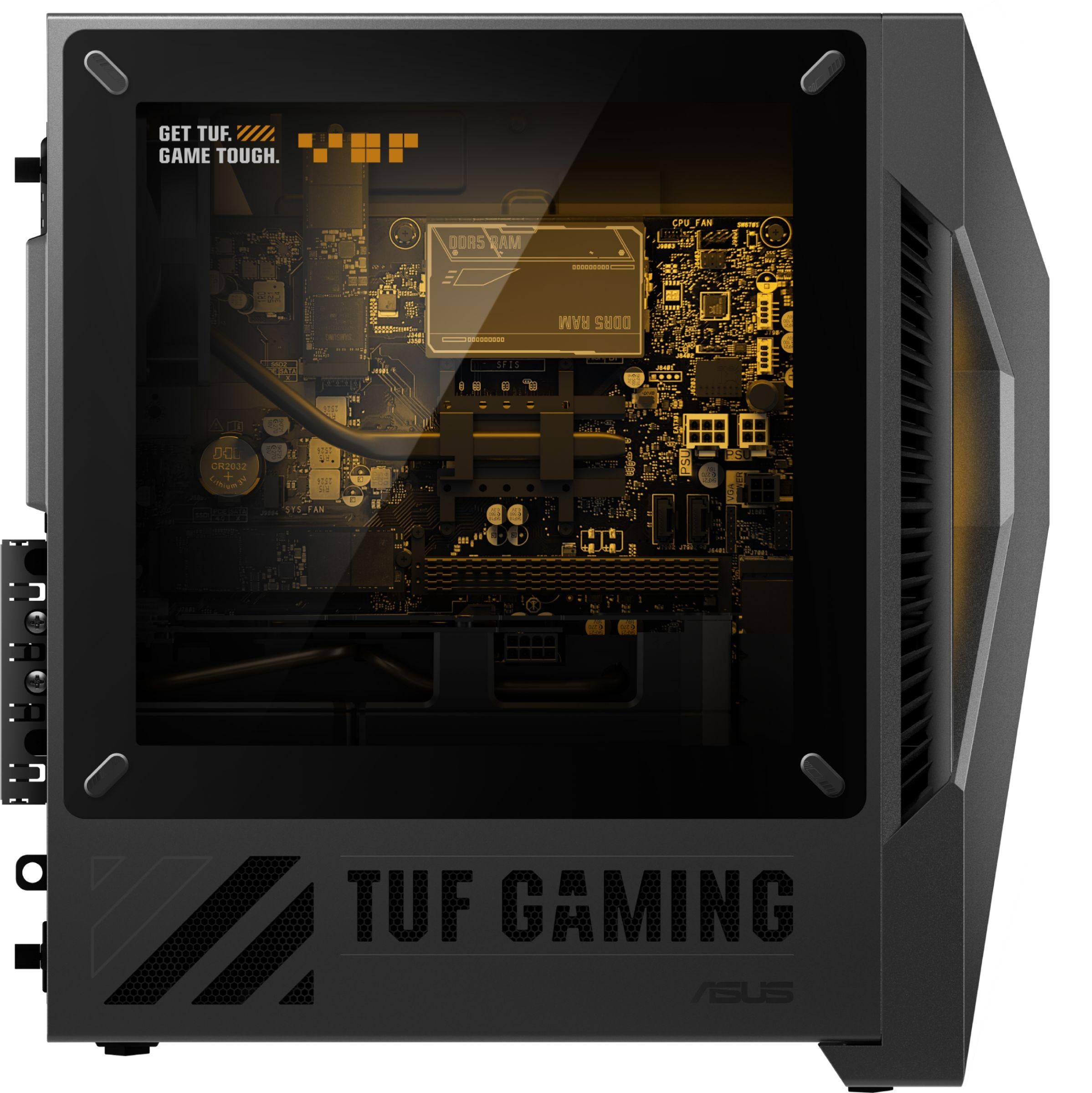 Компютърна система за ASUS TUF Gaming T500 - AMD Ryzen 7 260, 16GB DDR5, 1TB SSD, RTX 5060 8GB, Free DOS