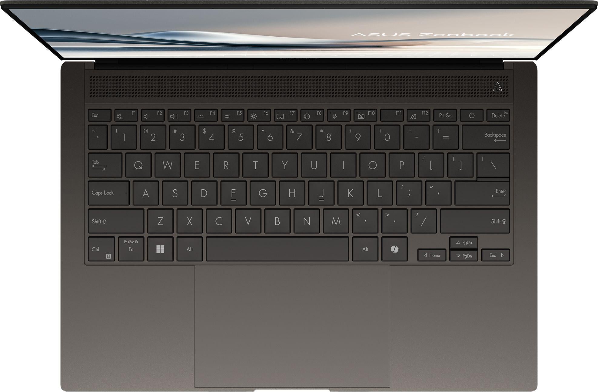 Лаптоп ASUS Zenbook S14 UX5406SA-PZ612XNA - 14" OLED 2.8K Touch, Intel Core Ultra 7 258V, 32GB LPDDR5X, 1TB SSD, Win 11 Pro