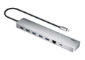 ATEN Докинг 11-in-1 USB-C Multiport Dock + Power Pass-Through, 2 x HDMI, LAN,3.5mm, USB-C, SD Card , microSD, 3 x USB 3.2
