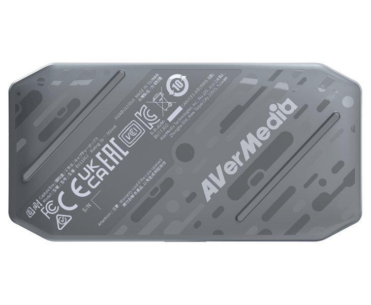AVerMedia Външен кепчър Live Streamer CAP 4K (BU113) HDMI 2.0 Capture 4Kp30, USB 3.1 Gen 1 USB-C