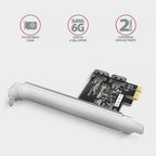 Controller ESTILLO AXAGON PCES-SJ2, PCI-ex, For 2 internal SATA 6G ports