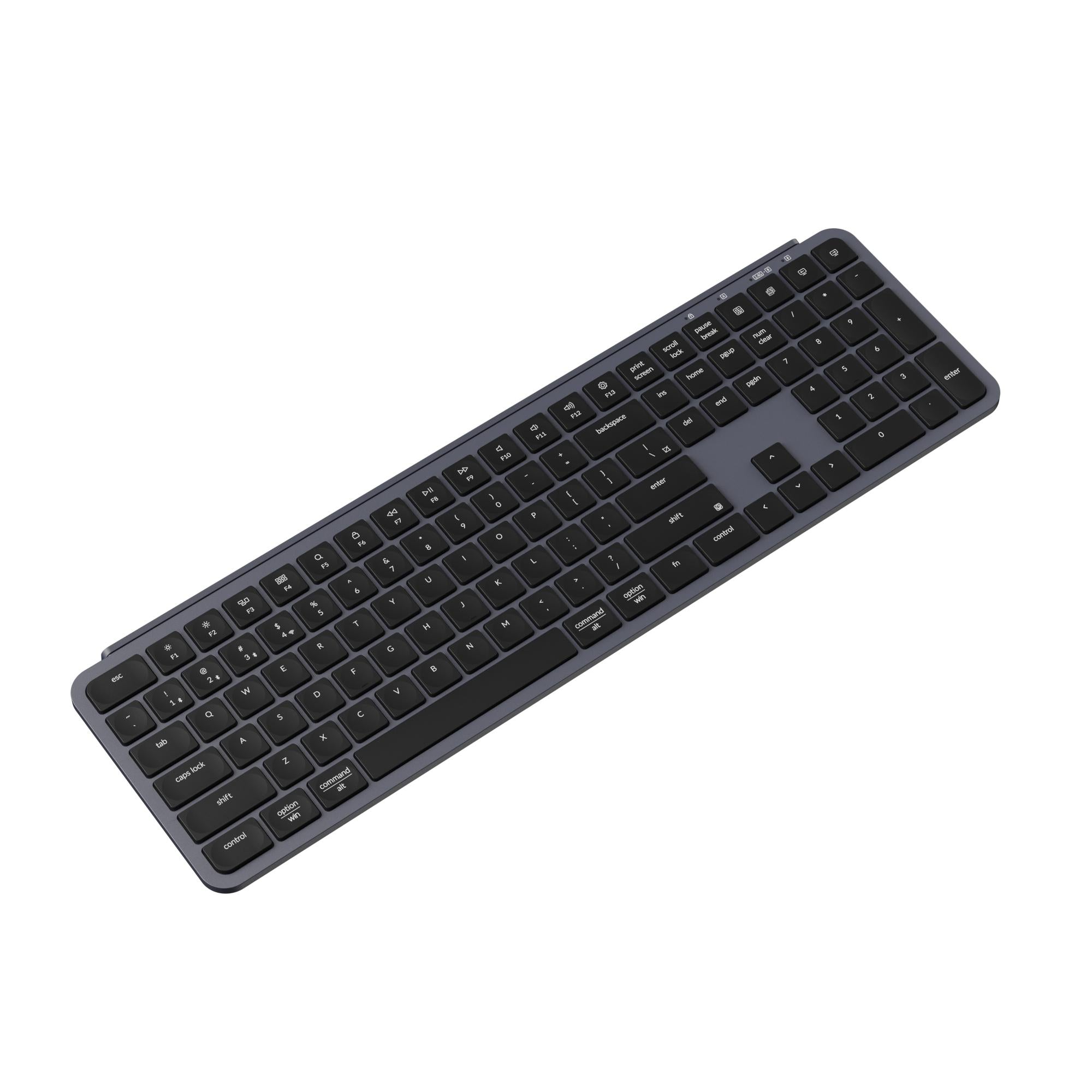 Безжична клавиатура Keychron B6 Pro Ultra-Slim - Space Gray