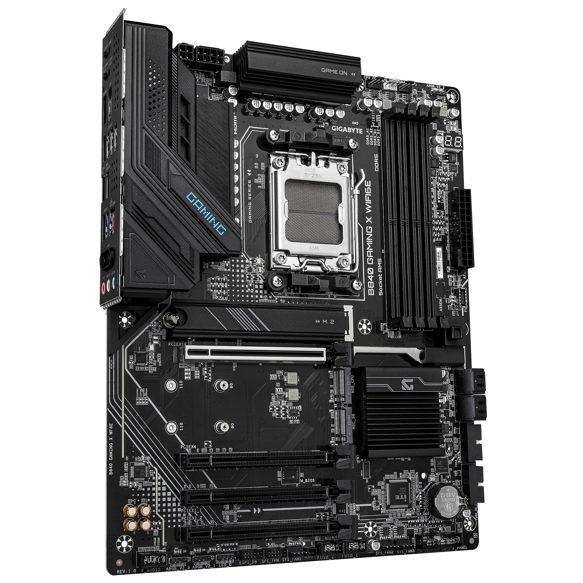Дънна платка GIGABYTE B840 GAMING X WIFI 6E socket AM5