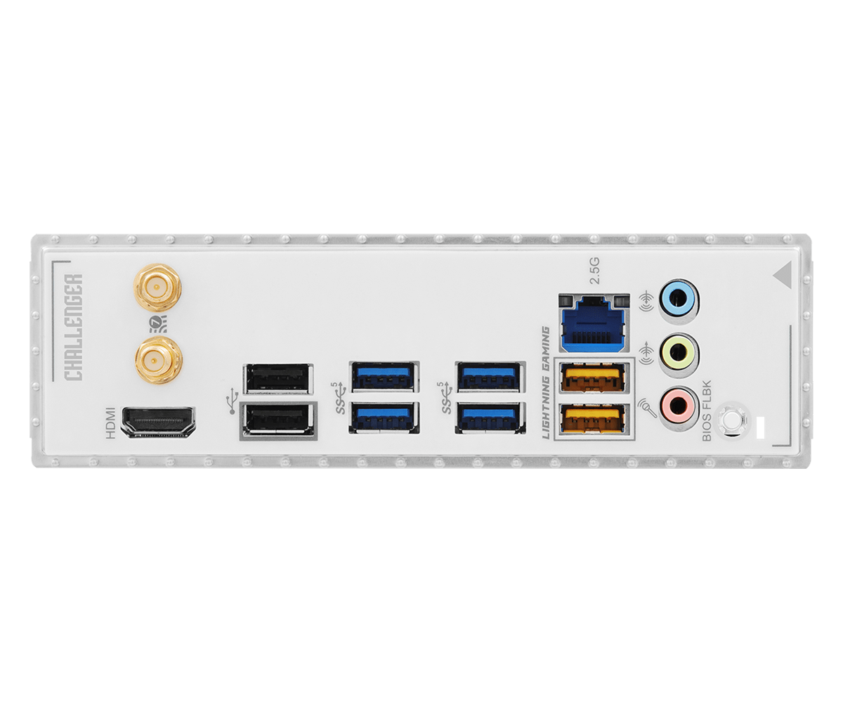 Дънна платка ASRock B850M CHALLENGER WIFI WHITE socket AM5