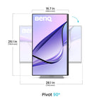 BenQ MA320U Monitor for MacBook Pro and MacBook Air, 31.5", IPS, LED, 3840x2160, HDR10, 178°/178°, 1300:1