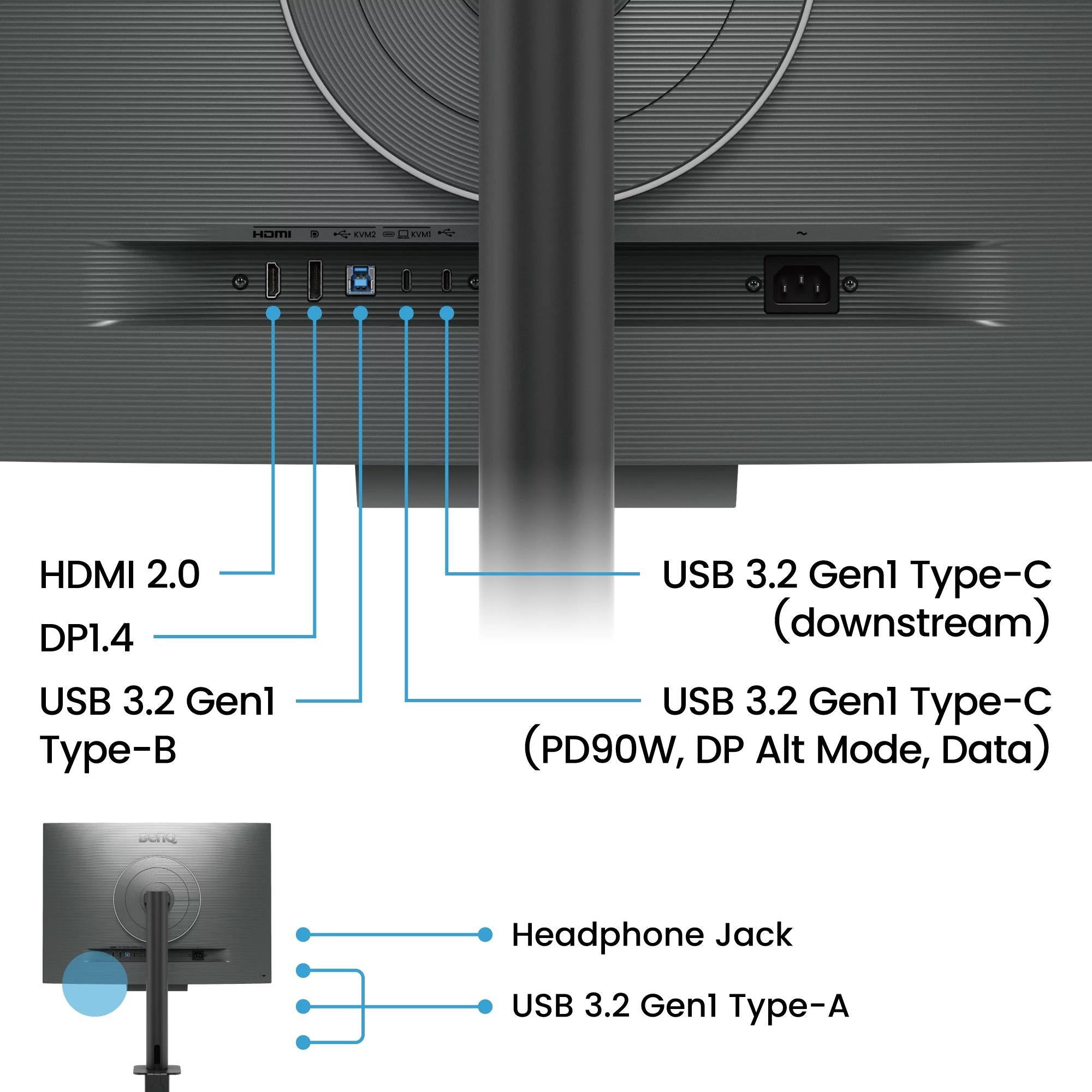 Монитор за програмиране BenQ RD280UA, 28.2", Ergo Stand