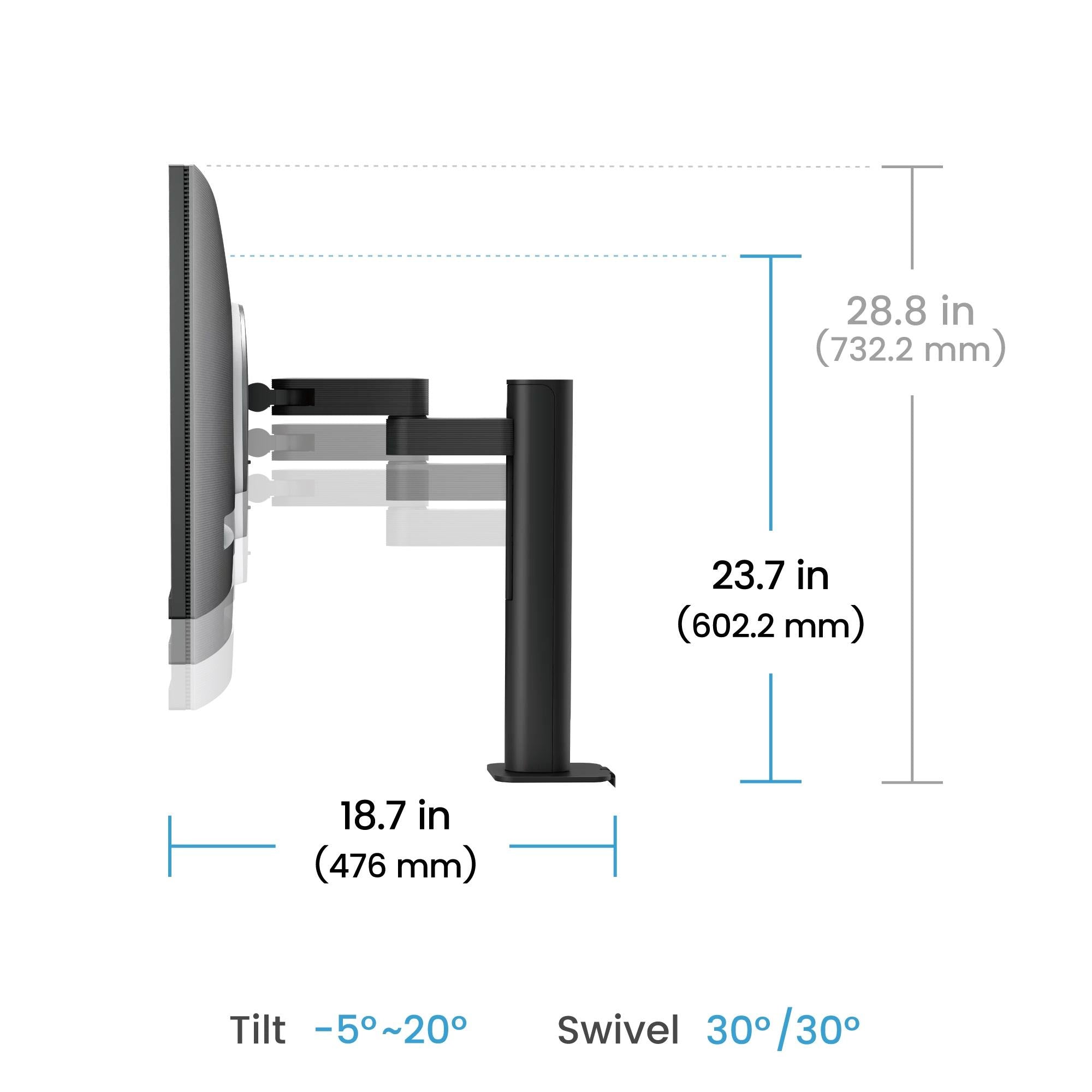 Монитор за програмиране BenQ RD280UA, 28.2", Ergo Stand