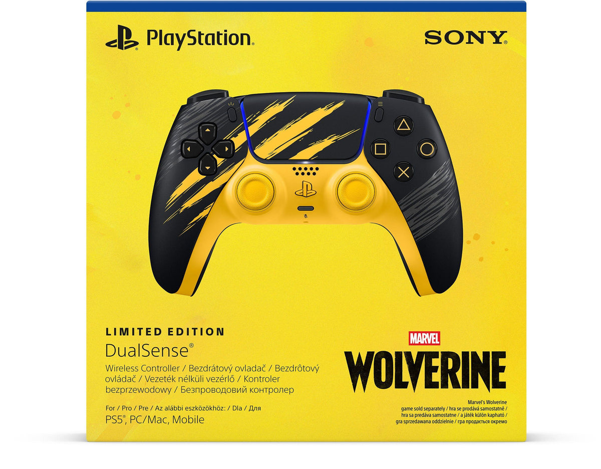 Безжичен геймпад Sony PS5 DualSense Wireless Controller Wolverine Limited