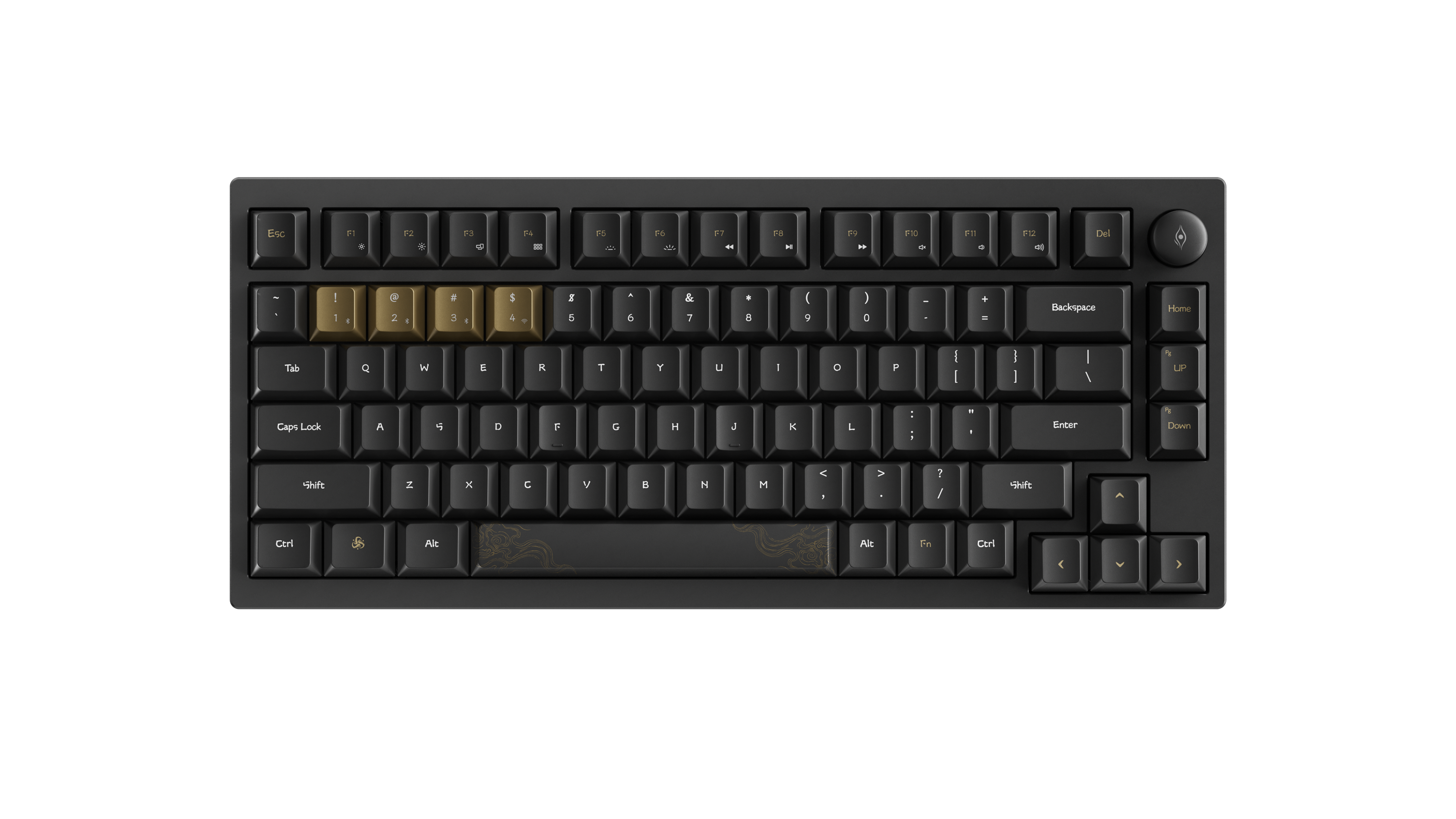 Безжична Механична клавиатура Keychron Black Myth Wukong - TTC Golden Pink Switch