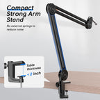 FIFINE BM63 Super Steady Boom Arm Microphone Stand