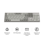 Keychron C2 Pro 8K QMK Mechanical Gaming Keyboard - Super Brown Switch, Full Size