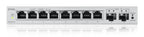 ZyXEL GS-1200-10 Switch, V3, Managed, 8 ports, 10/100/1000 with 2Gbe Uplink
