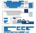 Капачки за механична клавиатура Dark Project - GeekBoy за ANSI & ISO Layout, PBT