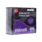 CD/DVD Cases MAXELL Slim Black 10pk /price for 10 pcs./