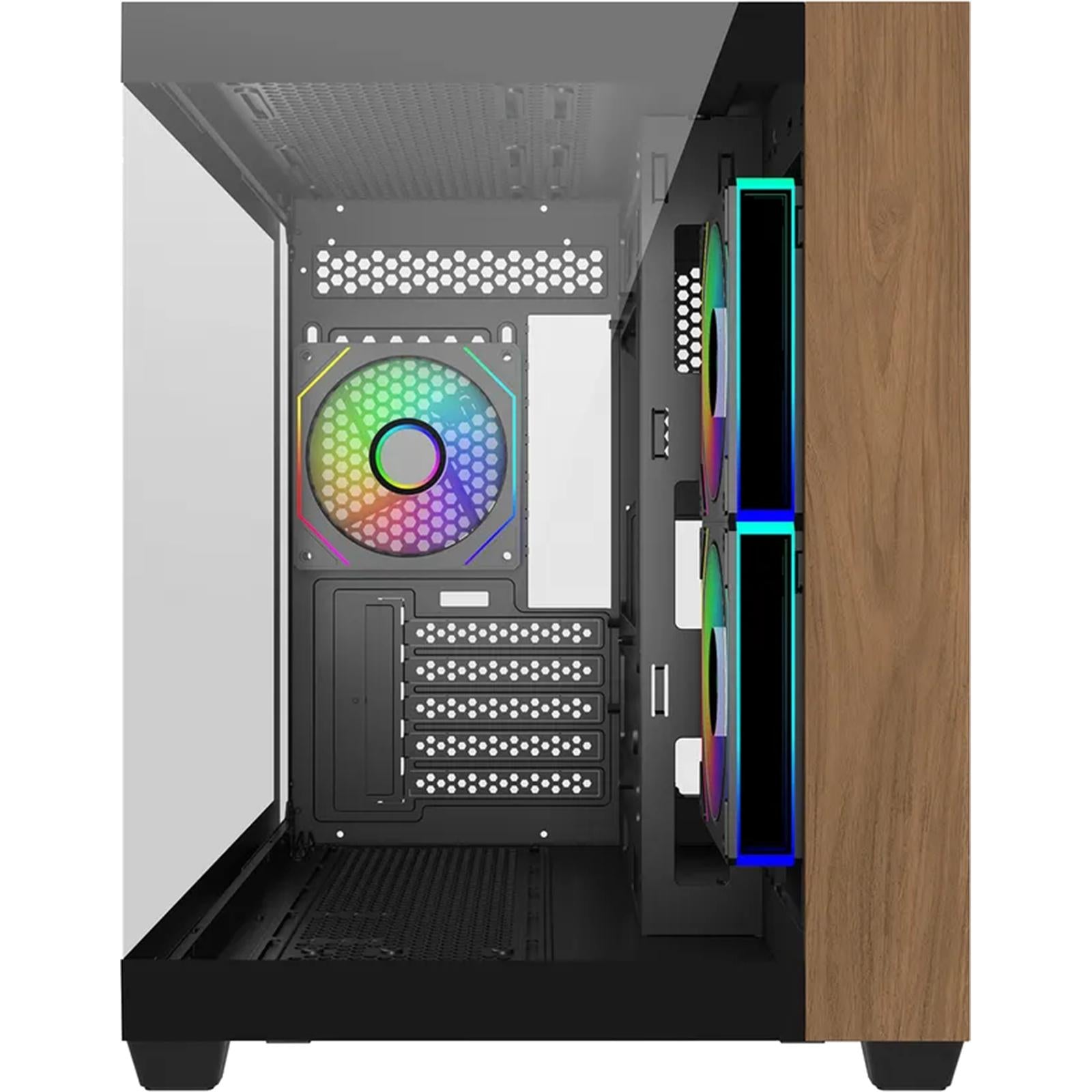CoolerMaster Elite 481 Wood Case - Black