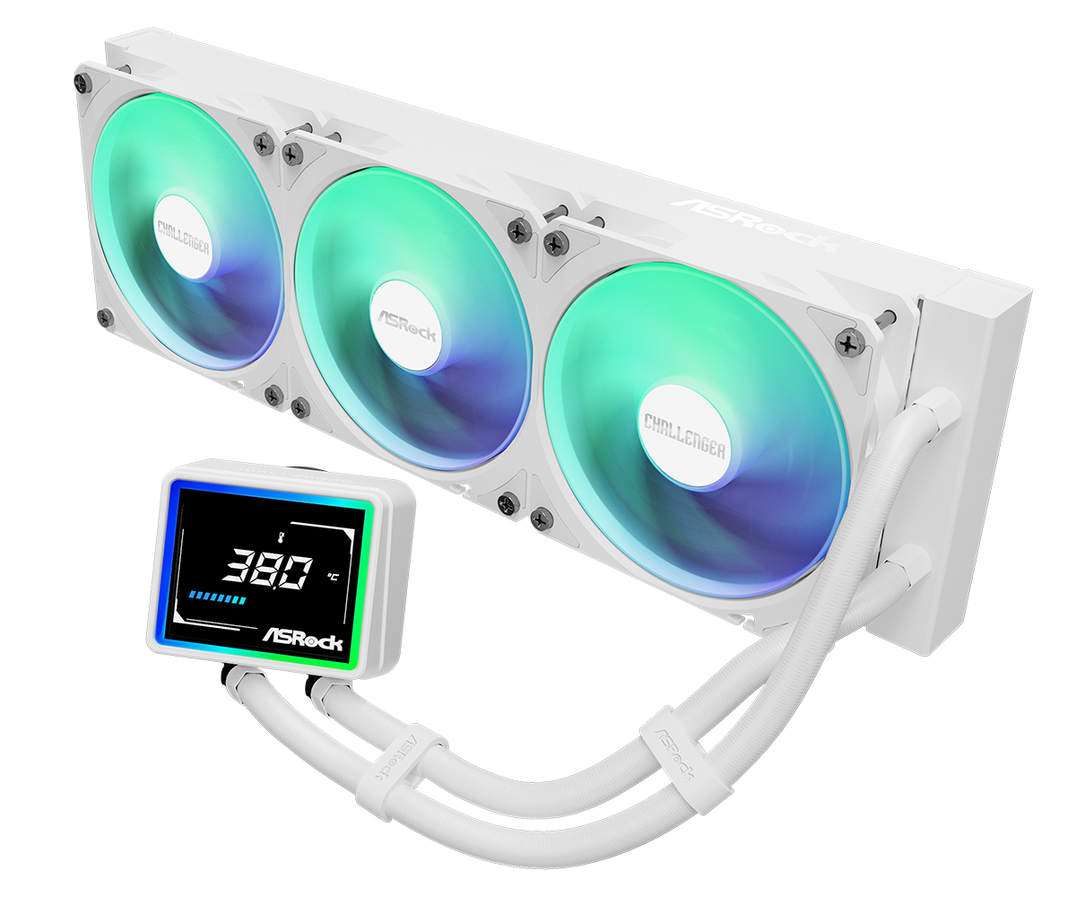 Охладител за процесор ASRock Challenger White 360 Digital