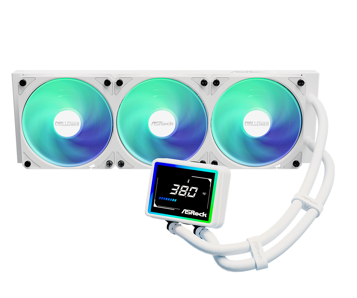 Охладител за процесор ASRock Challenger White 360 Digital