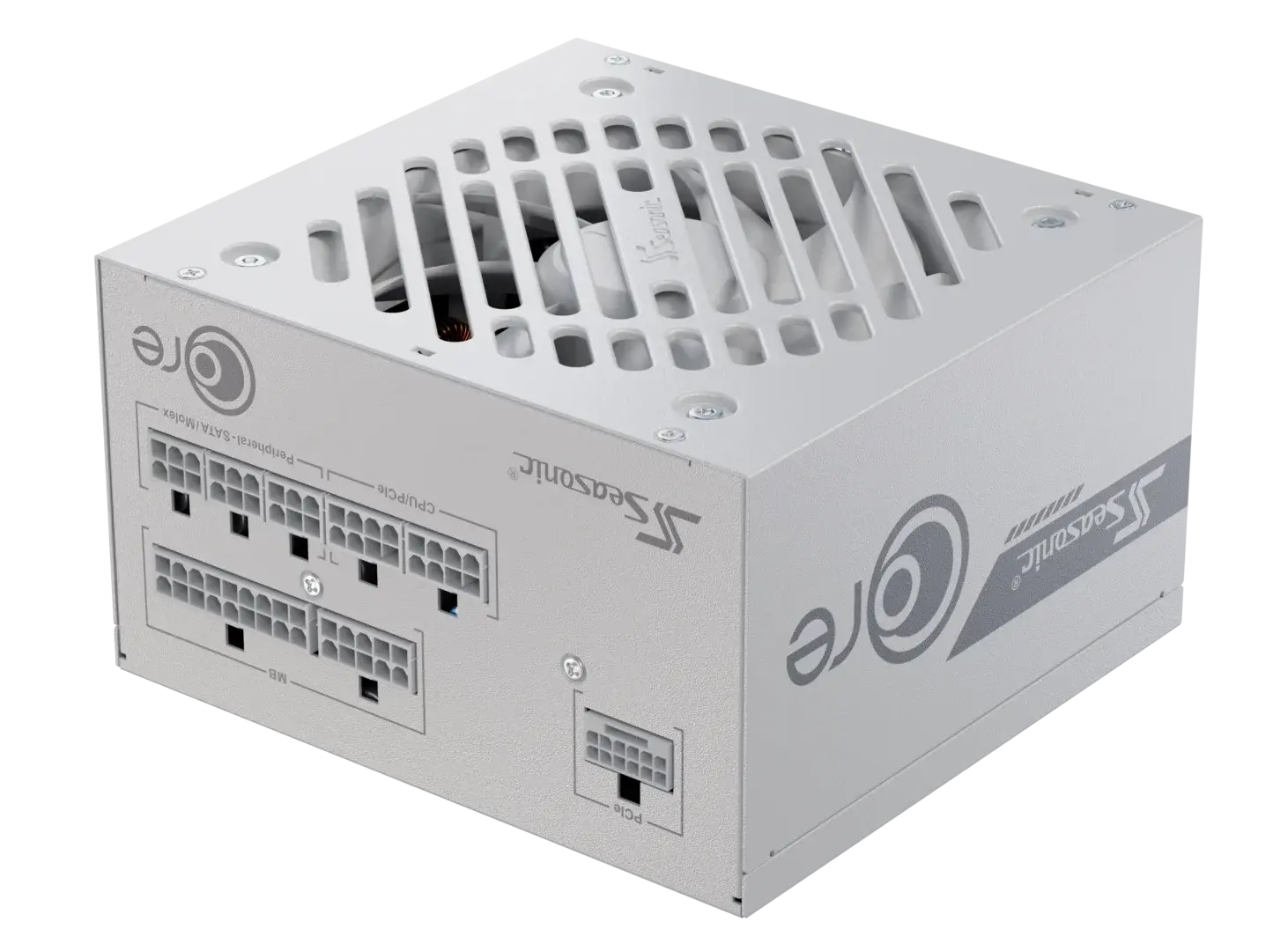 Захранващ блок Seasonic CORE GX White 650W 80+ Gold, Fully Modular, ATX 3.1, PCIe 5.1