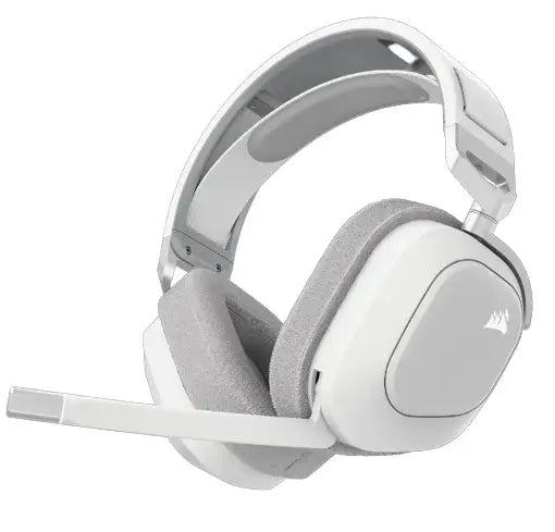 Геймърски слушалки с микрофон Corsair HS80 MAX White безжични и блутут PC/PS5/PS4