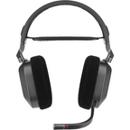 Gaming headset with microphone Corsair HS80 RGB Carbon wireless PC/PS5/PS4