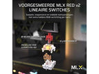 Gaming Wireless/Bluetooth Mechanical Keyboard Corsair K70 CORE TKL RGB, Corsair MLX Red switch