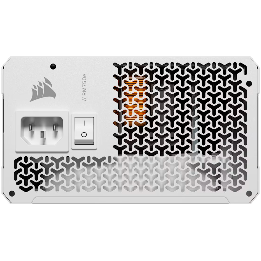 Захранващ блок Corsair RM750e White 750W 80+ Gold ATX 3.1, Fully Modular