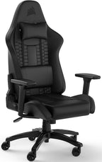 Gaming Chair Corsair TC100 RELAXED - Leatherette Black/Black