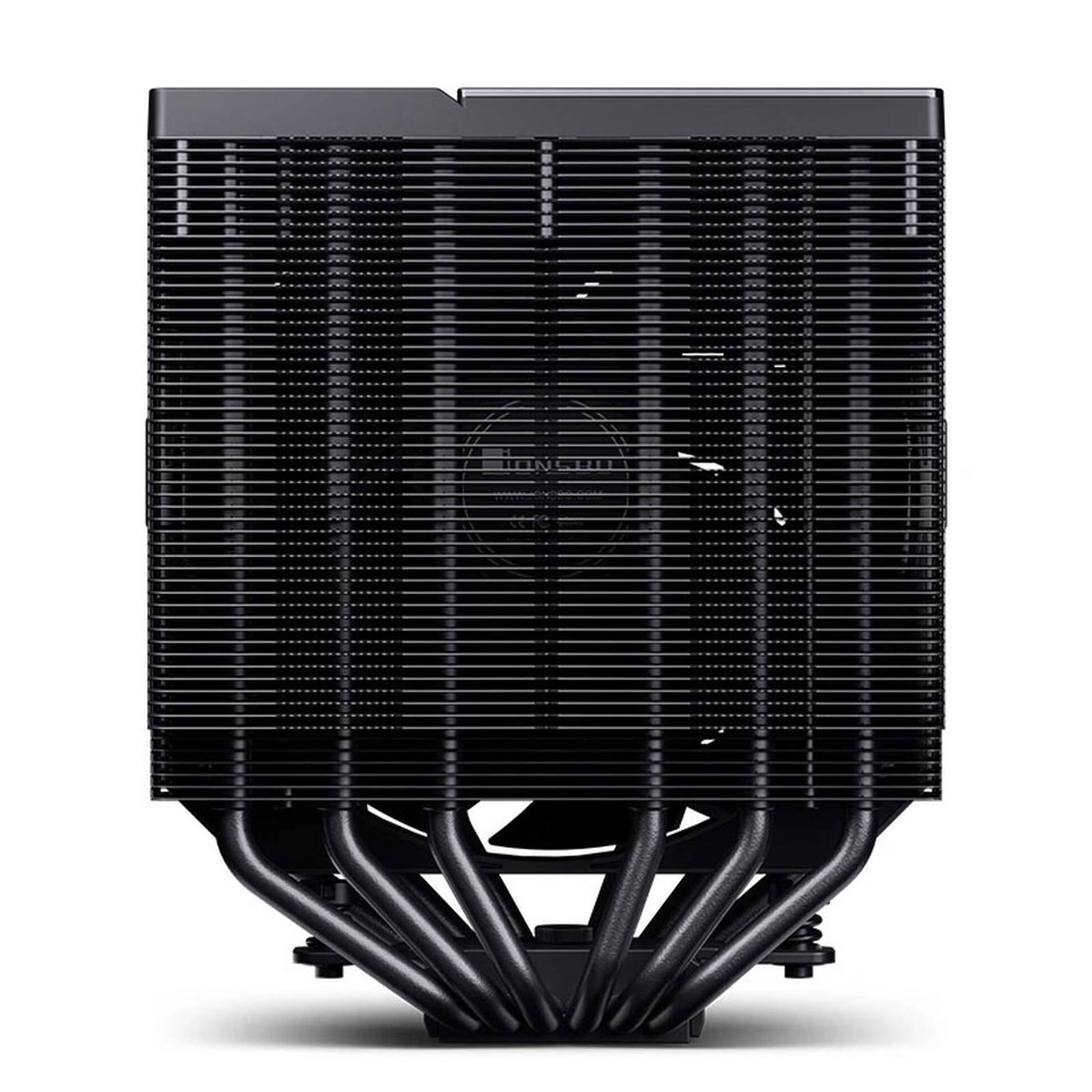 Охладител за процесор Jonsbo CC90 Dual Tower 130mm Display - Черен