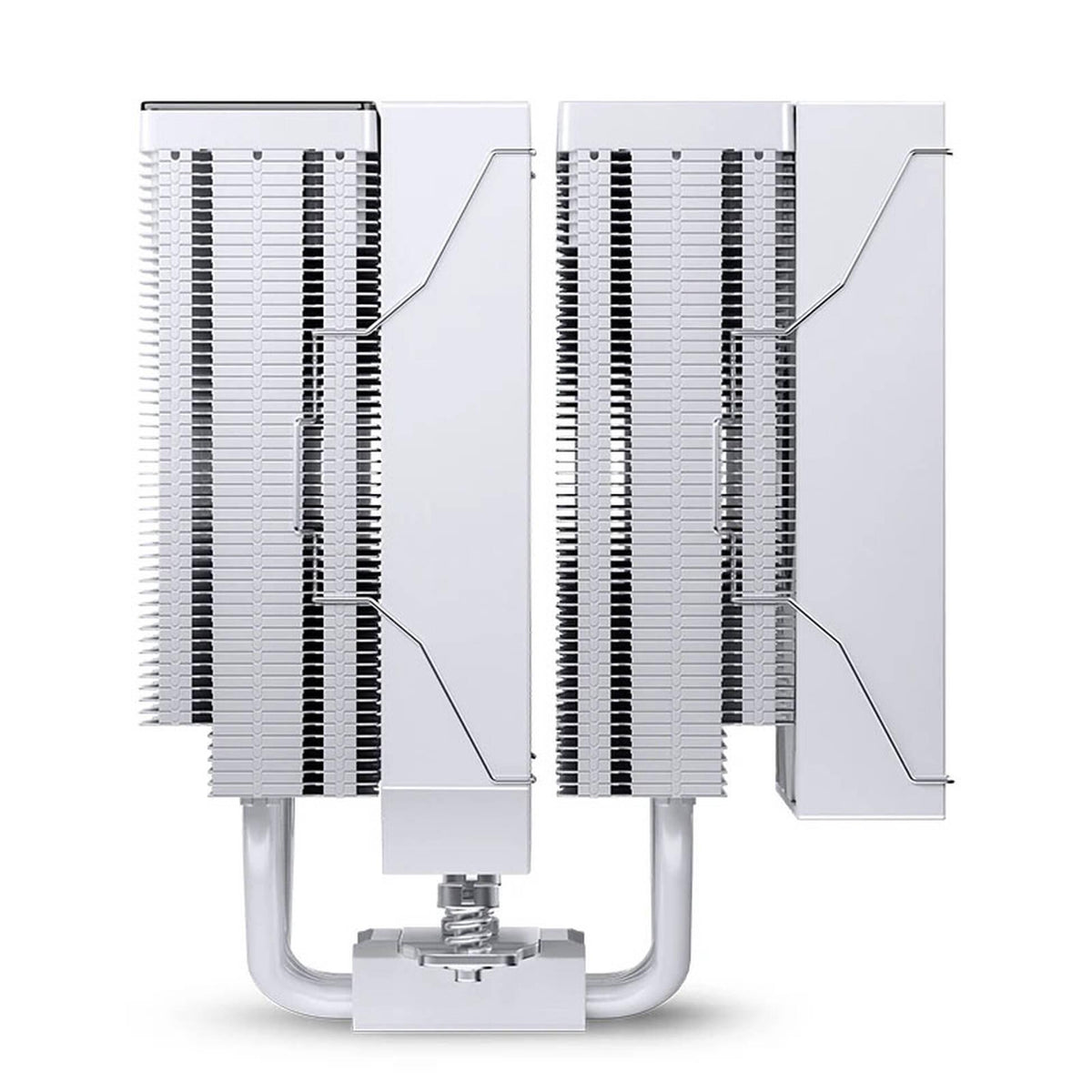 Охладител за процесор Jonsbo CC90 Dual Tower 130mm Display - Бял