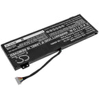 Laptop Battery for ACER ASPIRE NITRO 5 AN517-51-57NL, Nitro 7 AN715-51-58X1, Predator Helios 300 AP18E7M LiPo 15.4V 3700mAh CAMERON SINO
