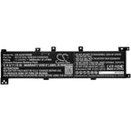 Laptop Battery ASUS A705QA, VIVOBOOK F705UV-BX186T, VIVOBOOK F705UV-BX186T, B31N1635 LiPo 11.52V 3600 mAh CAMERON SINO