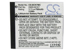 Battery for camera Panasonic Lumix DMC-S3 3.7V 700 mAh DMW-BCK7 Cameron Sino