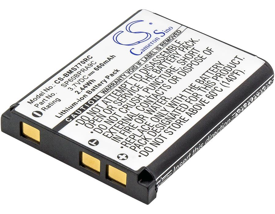 Батерия за телефон Panasonic KX-TCA285, KX-TCA385, KX-UDT121  LiIon 3,7V 660 mAh  Cameron Sino