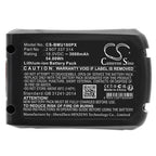 Battery rechargeable saw BOSCH AdvancedCut 18 1600A005B0 LiIon 18V 3000mAh Cameron Sino