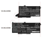 Laptop Battery DELL Latitude 14 5420, Latitude 15 5520, Precision 15 3560 LiPo 15.2V 4100mAh CAMERON SINO
