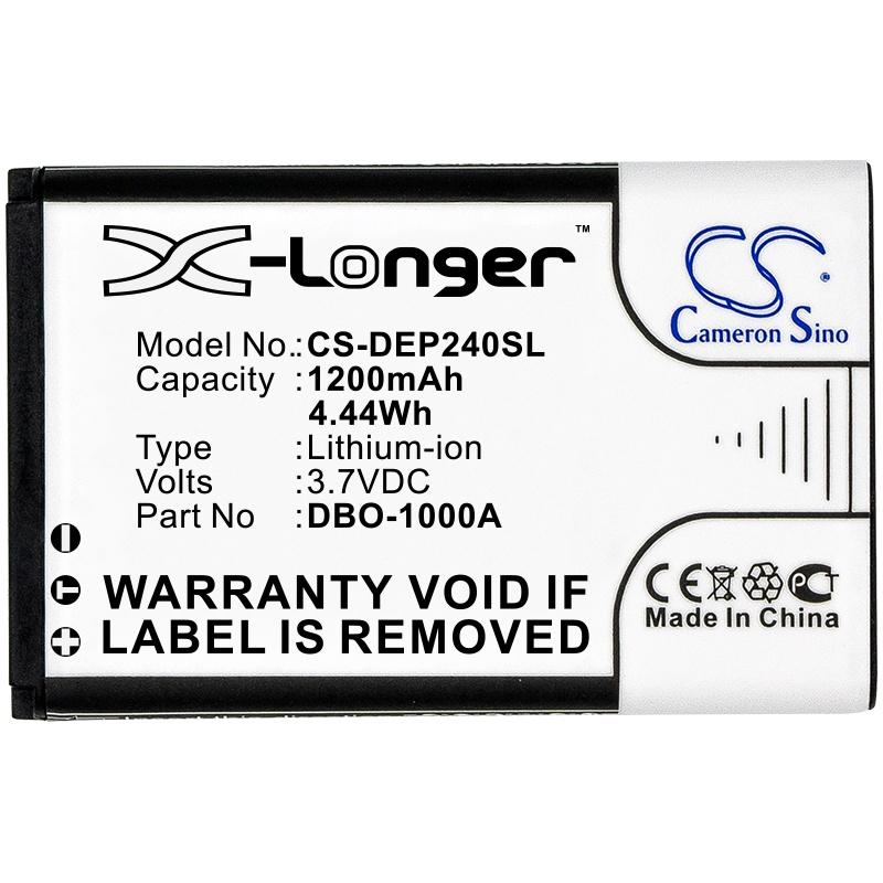 Батерия за мобилен телефон  DORO 6821,  6881, 1370, 6060  380147 LiIon 3,7V 1200mAh CAMERON SINO