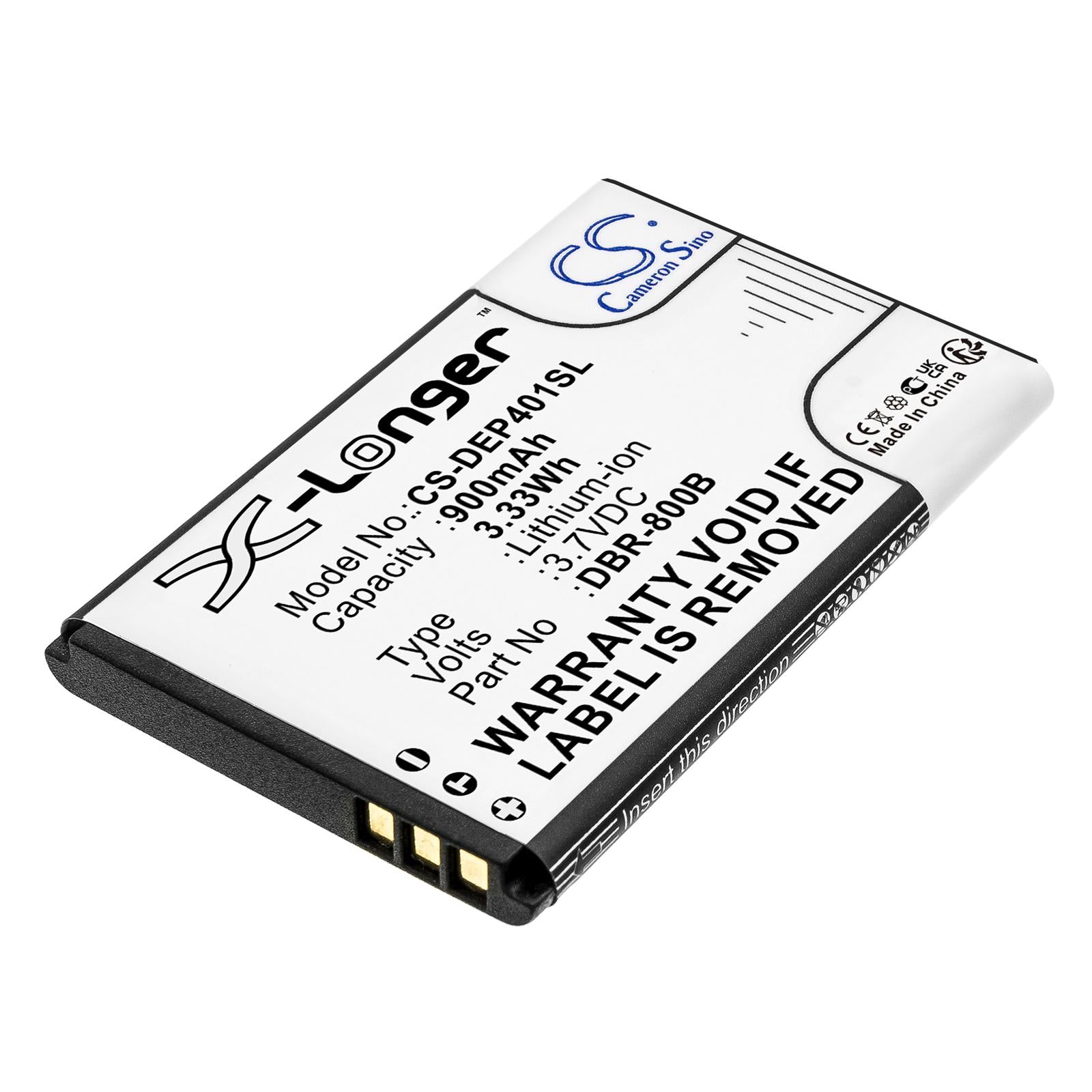 Батерия за мобилен телефон   DORO 1350, 1361, 6520, 6530, Primo 805  DBP-800B  LiIon 3,7V 900mAh CAMERON SINO