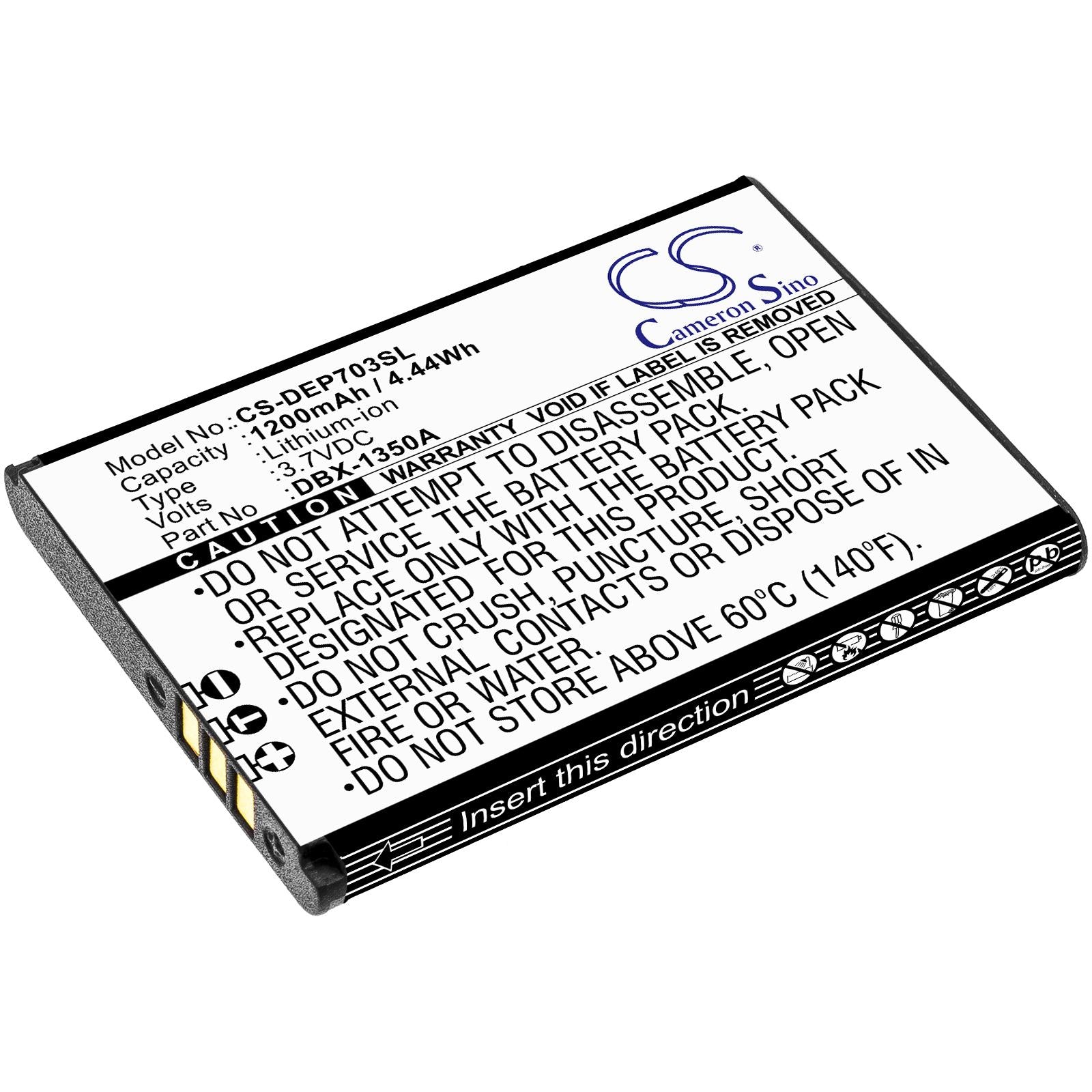 Батерия за мобилен телефон  DORO 7030, 7031, 7080, DFC-0270  DBX-1350A LiIon 3,7V 1200mAh CAMERON SINO