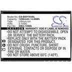 Mobile Phone Battery for DORO 7030, 7031, 7080, DFC-0270 DBX-1350A LiIon 3.7V 1200mAh CAMERON SINO