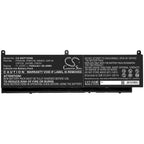 Laptop battery DELL Precision 7550 68ND3, J0VNR LiIon 11.4V 7850mAh CAMERON SINO